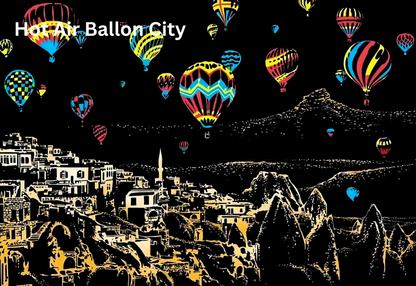 HueScratch™ City Art